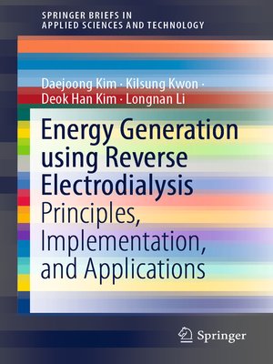 cover image of Energy Generation using Reverse Electrodialysis